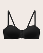 Comfort Front Closure Wireless Bra with Adjustable Thin Straps