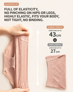5-Pack Pure Cotton Jacquard High-Slit Stretch Briefs