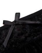 3 Piece Sets Lace Bralette, Skirt with Panty