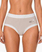 6-Pack Seamless Mid-Waist Cotton Antibacterial Panties