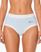 6-Pack Seamless Mid-Waist Cotton Antibacterial Panties