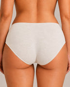 Multi-Pack Seamless Pure Cotton Low Waist V-Shaped Maternity Antibacterial Briefs