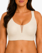 Plus-Size Seamless Comfortable Full-Cup Support Bra