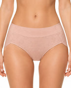 5-Pack Pure Cotton Jacquard High-Slit Stretch Briefs