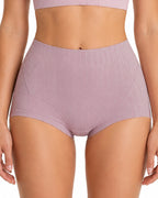 Multiple Pack High Waist Pure Cotton Ribbed Stretch Panties