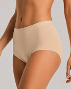 4-Pack High Waist Letter Print Seamless Breathable Panties