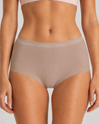 4-Pack High Waist Letter Print Seamless Breathable Panties