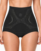 3-Pack Seamless Ice Silk High Waist Tummy Control Shaping Panties