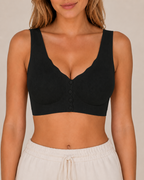 Front Closure Seamless Comfortable Wire-free Bra