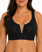 Plus-Size Seamless Comfortable Full-Cup Support Bra