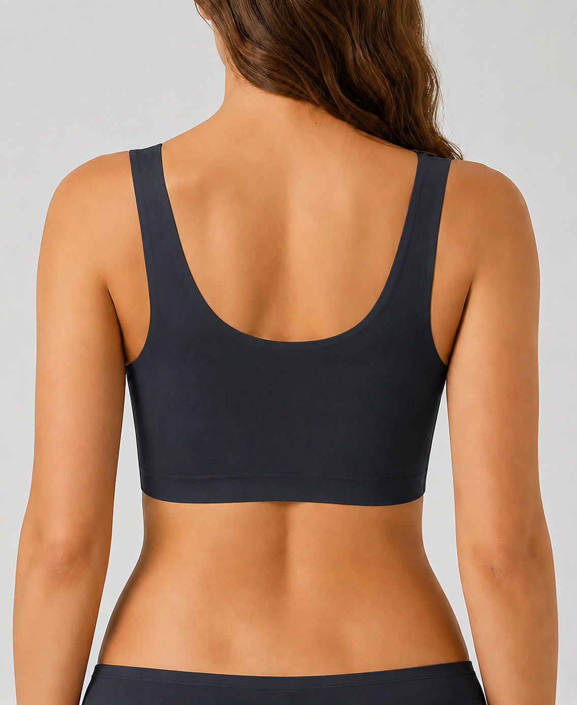 Seamless Front Closure Breathable Breast Prosthesis Vest Bra