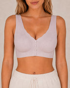 Front Closure Seamless Comfortable Wire-free Bra