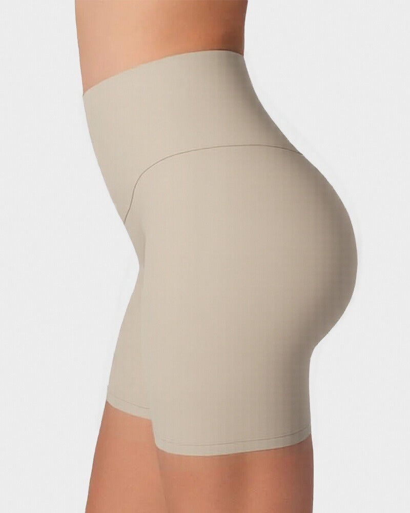 Lightweight Slimming High-Waist Yoga Shorts