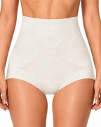 3-Pack Seamless Ice Silk High Waist Tummy Control Shaping Panties