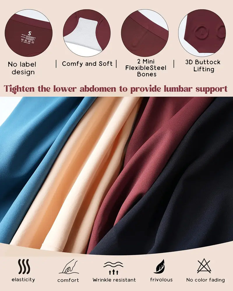 Seamless High Waist Tummy Control Breathable and Comfortable Underwear