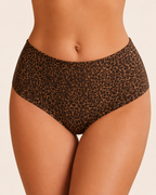 6-Pack Seamless High Waist Print Elastic Briefs