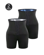 Women's Sauna Body Shaping Compression High Waist Fitness Sports Shorts