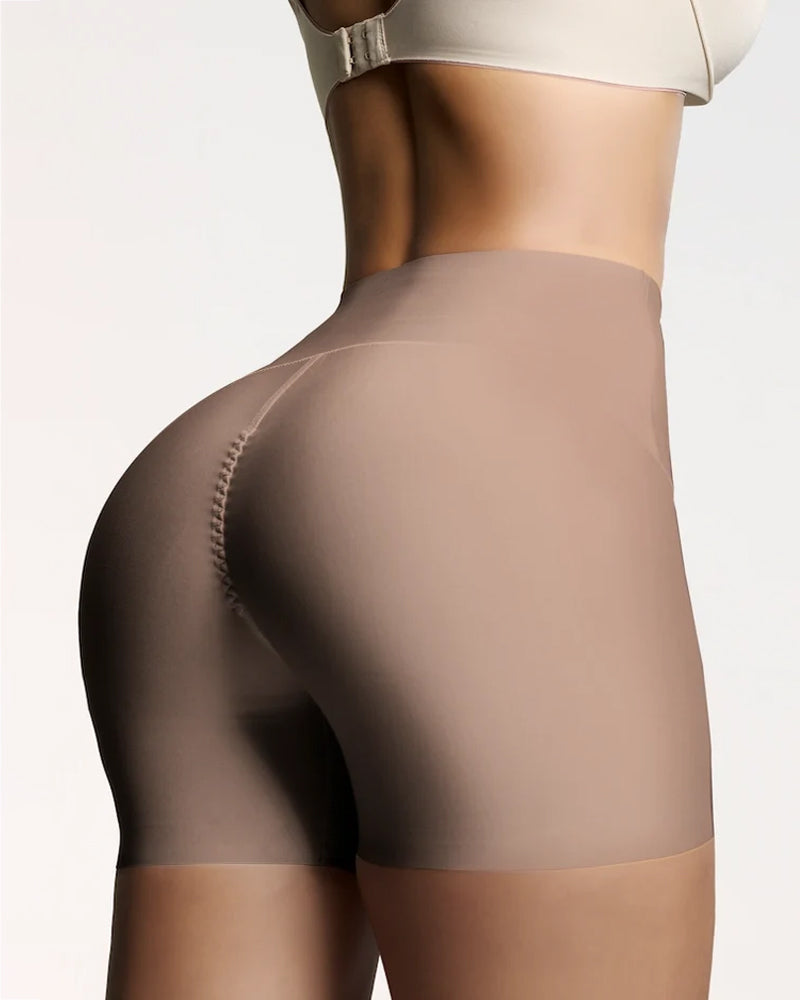 Women's Seamless High-Waisted Butt-Lifting Shaping Shorts