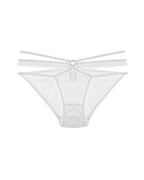 Sexy Lace Crisscross Strap Breathable Invisible Cotton Crotch Panties