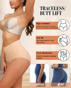 Seamless High Waist Tummy Control Breathable and Comfortable Underwear
