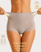 3-Pack High Waist Breathable Seamless Panties