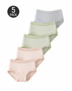 Five-Pack Cotton Seamless Breathable Panties