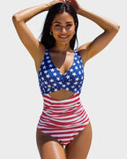 Push Up Tummy Control One Piece Swimsuit