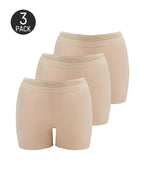 Solid Color Hip-Lifting and Tummy-Controlling Mid-Rise Body-Shaping Shorts