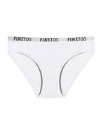 Mid-rise Ribbed Cotton Breathable Briefs