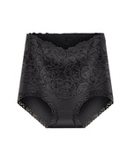 Women's High-waisted Tummy-controlling Lace Cotton Comfortable Breathable Panties