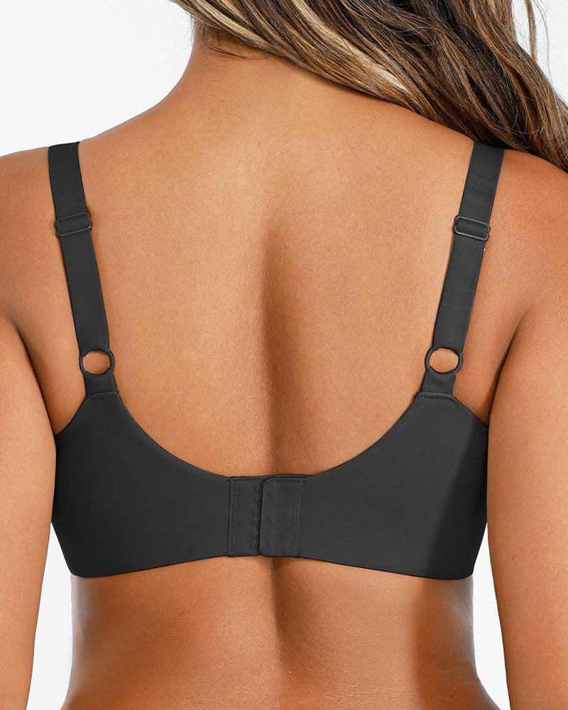 Women's Comfort Wire-Free Wire-Free Plus Size Full Coverage Seamless Everyday Bra