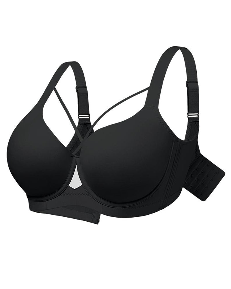 Women's Underwire Deep V Seamless Comfort Lifting Bra