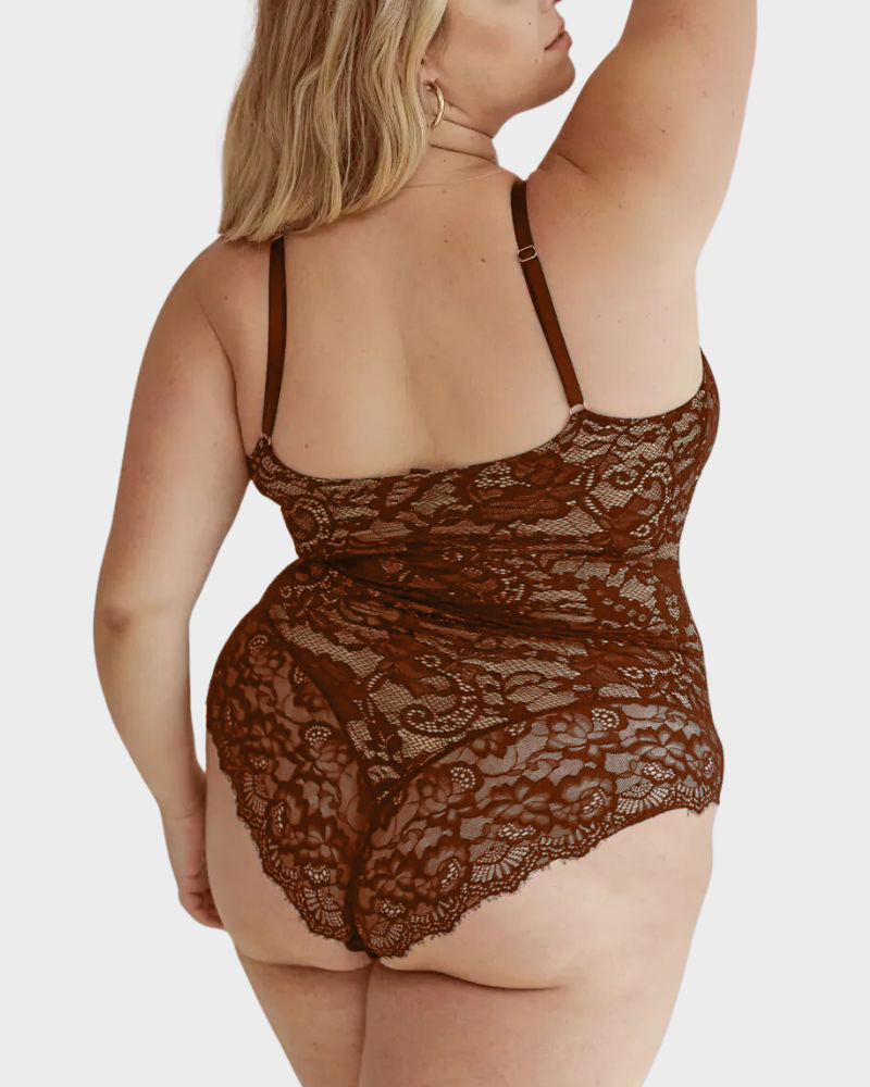 Shaping Lace Shapewear Bodysuit
