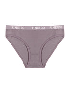 Mid-rise Ribbed Cotton Breathable Briefs