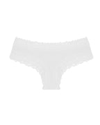 Comfortable Sexy Mid-Rise Lace-Trimmed Cotton Crotch Briefs